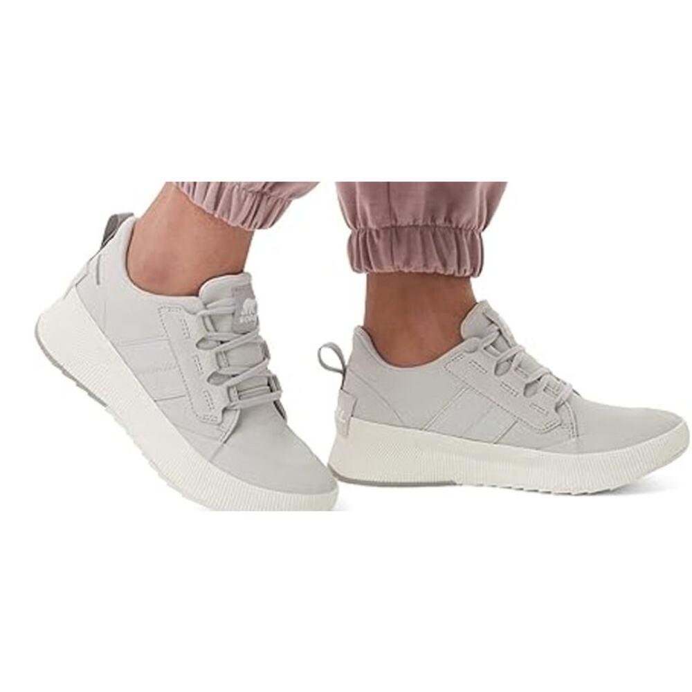 Sorel Light Gray Women's Athletic Sneakers